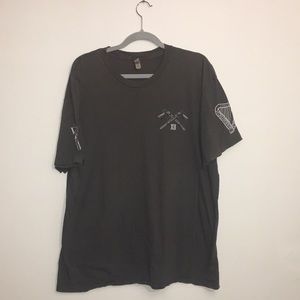 BOGO💚 Mens American Apparel “Only Evil Need Fear Me” Short Sleeve Tee: Sz 2XL